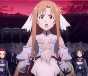 asuna with the human empire army